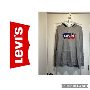 272- Levi’s hoodie with stars on arm - RARE